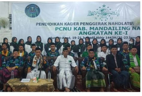 Pengurus Cabang Nahdatul Ulama Mandailing Natal Gelar Pendidikan Kader