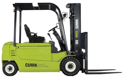 CLARK 80V Electric Pneumatic Forklift 4 000 10 000 Lb Capacity