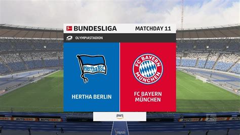 Hertha Berlin Vs Bayern Munich Bundesliga 5th November 2022 Full