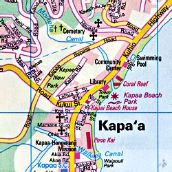 Kauai Road Maps | Detailed Travel Tourist Driving