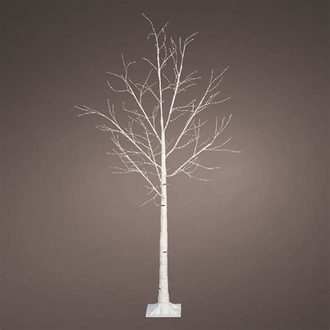 Bouleau Lumineux Lucidum Micro Led H Cm Blanc Chaud Sapin Et Arbre