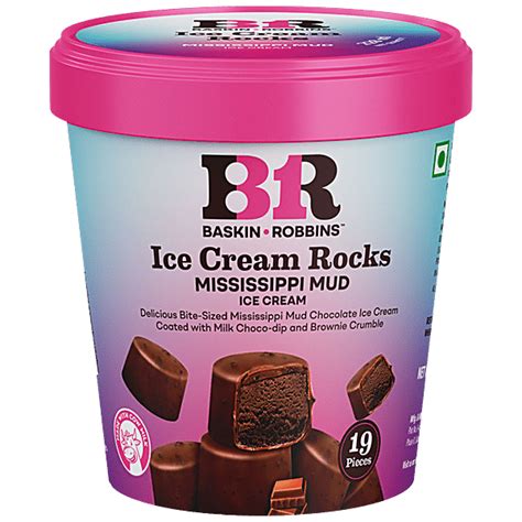 Buy Baskin Robbins Ice Cream Rocks Mississippi Mud Online At Best Price