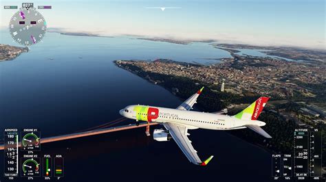 FS2020 TAP A320 Landing Lisbon LIS LPPT YouTube