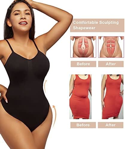 Jp Shaperx Bodysuit Tummy Control Shapewear Seamless Carved Thong Body Shaper Tank