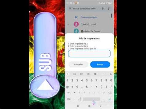 Entel Bolivia Transferir Saldo De Celular A Otro Compra De Packs