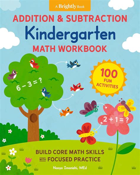 Addition And Subtraction Kindergarten Math Workbook 100 Fun Activities