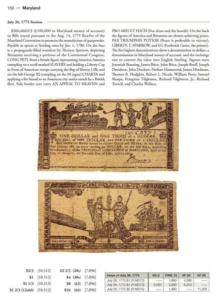 The Early Paper Money Of America Edition