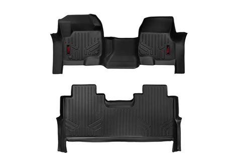 Rough Country Floor Mats Fr Rr Fr Bench Ford Super Duty Wd Wd