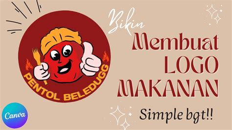 TUTORIAL BIKIN LOGO MAKANAN DAN GAMBAR DI IBIS PAINT PAKAI TANGGAN