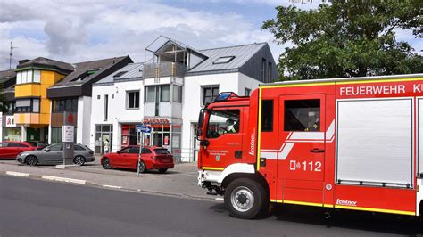 Fulda Brand in Künzell Feuerwehr rückt wegen Rauchsäule aus Fulda