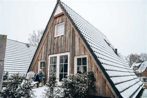 X Knusse Vakantiehuisjes In De Winter Reisplaatje