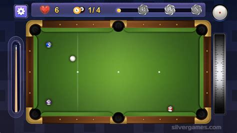 Billiards City Play Online On Silvergames 🕹️