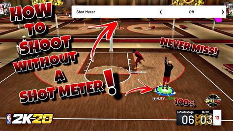 How To Shoot With No Shot Meter In Nba K Best Shooting Method And