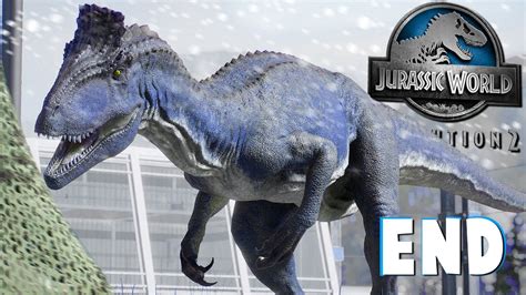 CRYOLOPHOSAURUS UNLOCKED FINAL MISSION Jurassic World Evolution 2