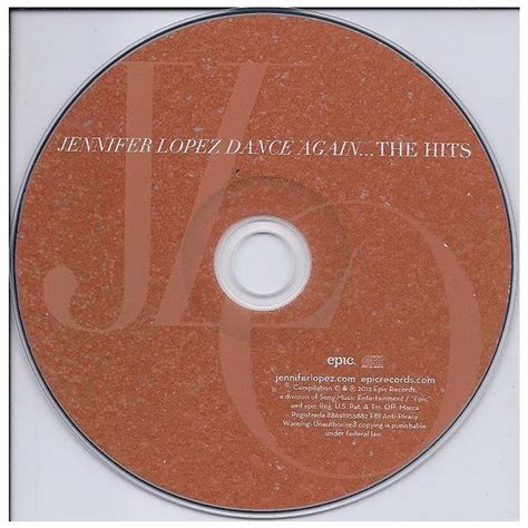 Jennifer Lopez Dance Again The Hits Cd