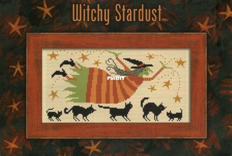 Witchy Stardust From Hello Halloween By Teresa Kogut Cross Stitch