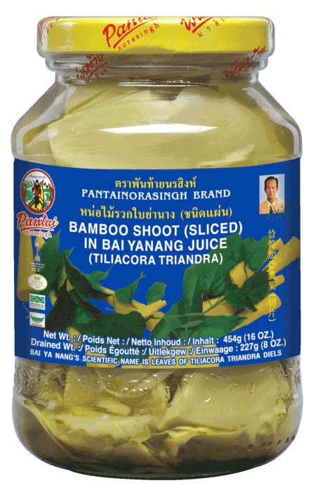 Product Bamboo Shoot Sliced In Bai Yanang Juice Tiliacora Triandra