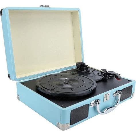 Tourne Disque Vinyle Tourne Disque Phonographe Vintage Bluetooth 33 45