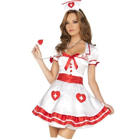 2016 Adult Fantasia Nursing Uniforms Women Medical Naughty Costume