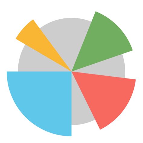 Icono de Gráfico circular Kosonicon Flat