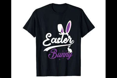 Easter Bunny Svg T Shirt Design Graphic Graphic By Sopna3727 · Creative