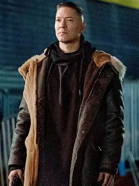 Tommy Egan Coat Joseph Sikora Power Leather Shearling Coat