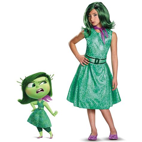 Tondswi Inside Out Characters Costume Inside Out Disgust Costume