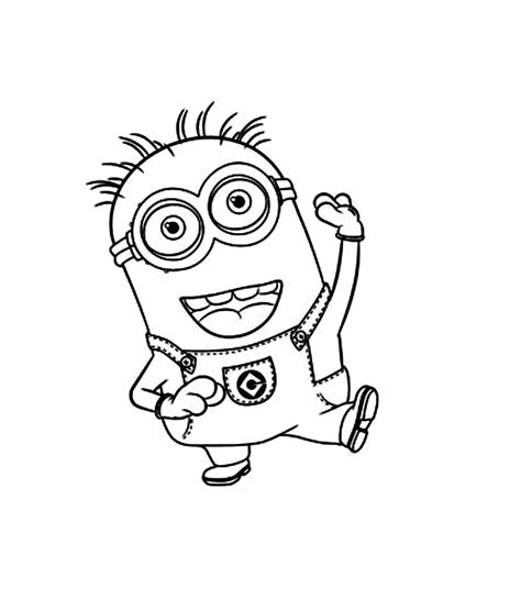 Coloriage Minions 72156 Films d animation Dessin à colorier