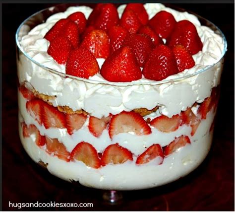 Strawberry Cheesecake Trifle Maria S Mixing Bowl