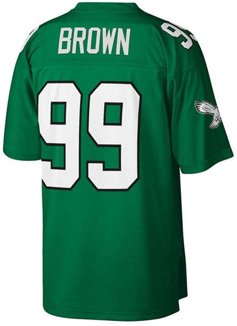 Mitchell & Ness Men's Jerome Brown Philadelphia Eagles Replica Throwback Jersey