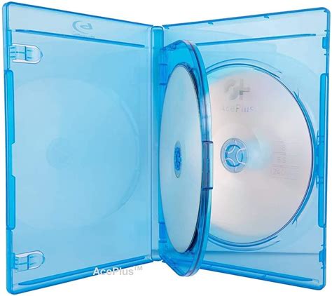 25 Blue Blu Ray Cases 1 Disc Capacity Dvd Boxes 12mm