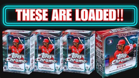 These Are Absolutely Loaded Topps Chrome Blaster Boxes Mega