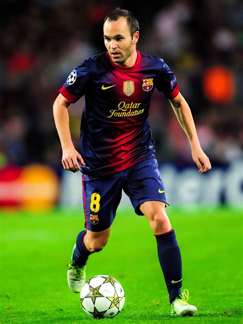 Andres Iniesta New Fc Barcelona Club Captain Hd Wallpapers High