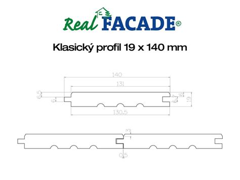 Thermo Borovice Klasik 19x140x5100 Au Mex