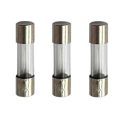 3 Fusibles Verre 5x20MM 1 6A