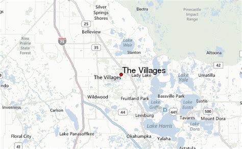 The Villages Location Guide