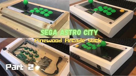 DIY Arcade Stick Sega Astro City Brook Zero PI Part 2 YouTube