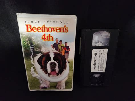 Vintage VHS Beethovens 4th Judge Reinhold Etsy