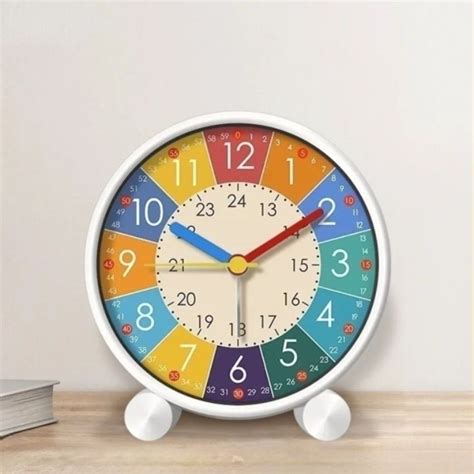 Ng D Small Alarm Clock Silent Creative Learning Clock Desktop