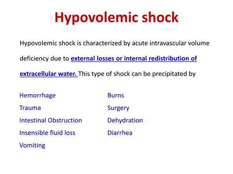 Ppt Circulatory Shock Powerpoint Presentation Free Download Id 2958385