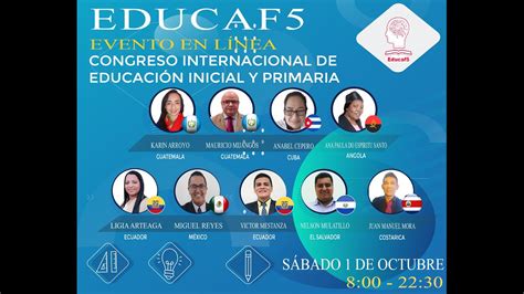 Congreso Internacional De Educación Inicial Y Primaria 3er Día Tarde