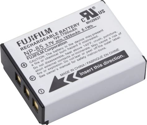 Fujifilm Np 85 Lithium Ion Rechargeable Battery Amazon Co Uk Camera