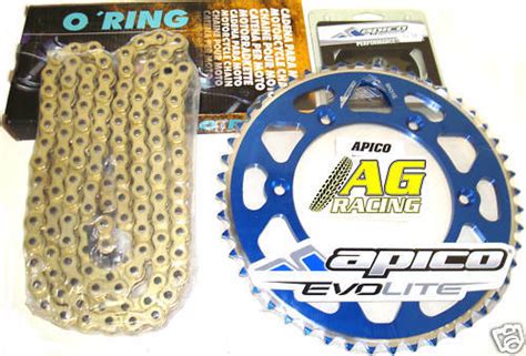 Yamaha YZ 125 05 08 Iris 520 O Ring Chain Sprocket Set 14T 48T Blue