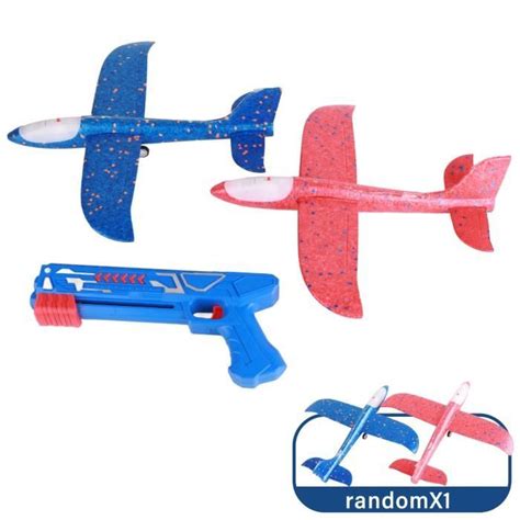 Drfeify Ensemble De Jouets Lanceur D Avion Pistolet D Avion Catapulte