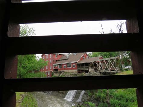 Clifton Mill - 1886 Covered Bridge and mill in Greene County, Ohio