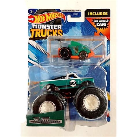 Mattel Hot Wheels Monster Truck Car PURE MUSCLE PIRANHA TERROR HKM Walmart