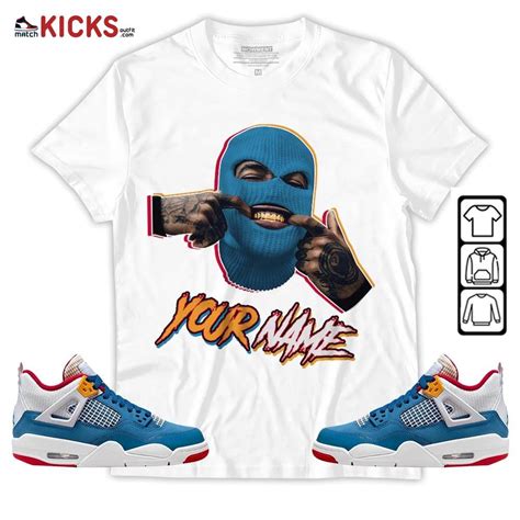 Bad Boy Custom Sneaker Shirt Match Messy Room 4s Jordan 4 GS Messy