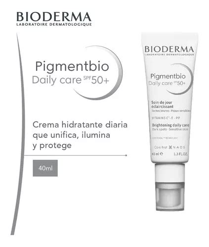 Bioderma Pigmentbio Daily Care Spf Hidratente Unificadora Cuotas