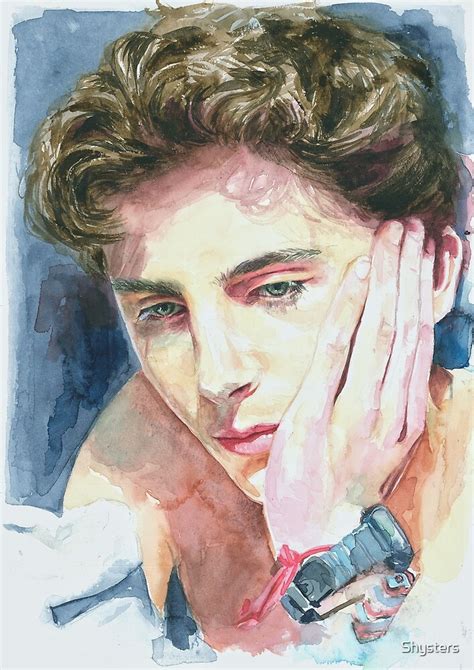 "Elio (Timothée Chalamet)" by Shysters | Redbubble