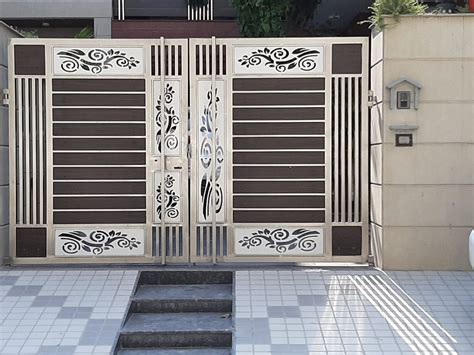 Modern Mild Steel Swing Gate For Home At Rs Sq Ft In Faridabad